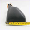 Black rubberized car seat headrest with copper metal bracket shown from the back for x2 fender mirror toyota hilux 1972-1988