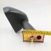 Black plastic side mirror with metallic bracket for x2 fender mirror toyota hilux 1972-1988 shown from back side
